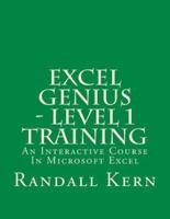 Excel Genius - Level 1 Training