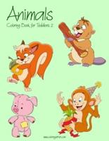 Animals Coloring Book for Toddlers 2