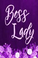 Chalkboard Journal - Boss Lady (Purple)