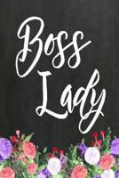 Chalkboard Journal - Boss Lady (Grey)