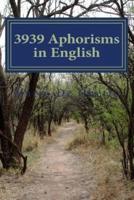 3939 Aphorisms in English