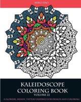 Kaleidoscope Coloring Book (Volume 22)