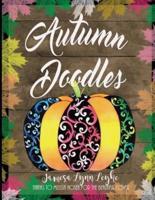 Autumn Doodles Coloring Book