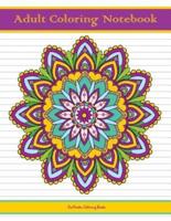 Adult Coloring Notebook