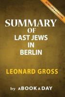 Summary of the Last Jews in Berlin