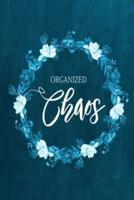 Chalkboard Journal - Organized Chaos (Aqua)