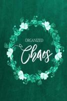 Chalkboard Journal - Organized Chaos (Green)