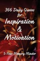 366 Daily Quotes for Inspiration & Motivation