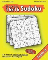 16X16 Super-Sudoku Mit Buchstaben 03