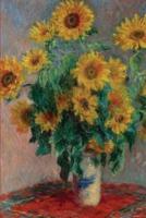 Claude Monet's 'Sunflowers' Art of Life Journal (Lined)