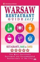 Warsaw Restaurant Guide 2017