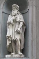 Statue of Leonardo Da Vinci Journal