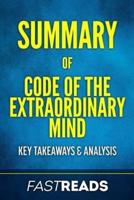 Summary of Code of the Extraordinary Mind