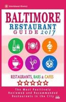 Baltimore Restaurant Guide 2017