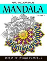 Mandala Adult Coloring Books Vol.2