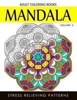 Mandala Adult Coloring Books Vol.3