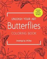 Unleash Your Art Butterflies Coloring Book