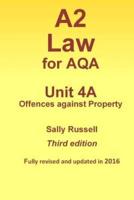 A2 Law for Aqa Unit 4 A