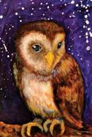 "Twinkle Twinkle Little Owl" by Esther M. Smith Art of Life Journal (Blank / Lin