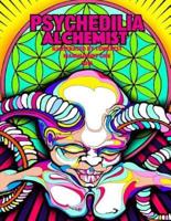Psychedelia Alchemist Adult Coloring Book
