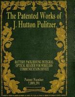 The Patented Works of J. Hutton Pulitzer - Patent Number 7,089,291