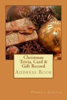 Christmas Trivia Card & Gift Record