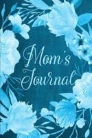 Chalkboard Journal - Mom's Journal (Aqua)