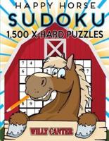 Happy Horse Sudoku 1,500 Extra Hard Puzzles. Gigantic Big Value Book