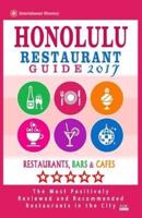 Honolulu Restaurant Guide 2017