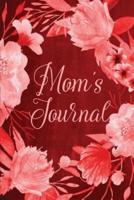 Chalkboard Journal - Mom's Journal (Red)