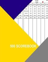 500 Scorebook