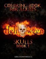 HALLOWEEN Skulls Book 1