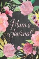 Chalkboard Journal - Mum's Journal (Light Pink)