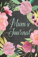Chalkboard Journal - Mum's Journal (Mint)