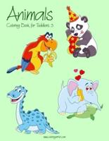 Animals Coloring Book for Toddlers 3