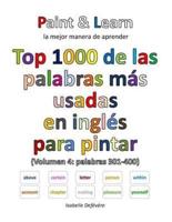 Top 1000 De Las Palabras Más Usadas En Inglés (Volumen 4