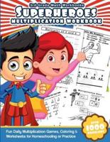 3rd Grade Math Workbooks Superheroes Multiplication Workbook