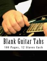 Blank Guitar Tabs