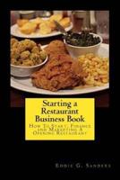 Starting a Restaurant Business Book