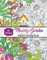 Flowery Garden-Adult Coloring Book