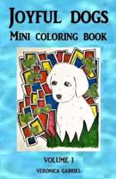 Joyful Dogs Mini Coloring Book