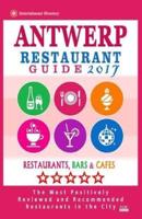 Antwerp Restaurant Guide 2017
