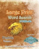 Large Print Word Search Puzzles Visible Volume 1