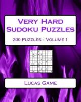 Very Hard Sudoku Puzzles Volume 1
