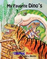 My Favorite Dino's Coloring Book