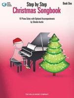 Step by Step Christmas Songbook - Book 1: 10 Piano Solos With Optional Accompaniments (Bk/Online Audio)