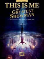 PASEK/PAUL THIS IS ME FROM THE GREATEST SHOWMAN EASY PIANO SHEET