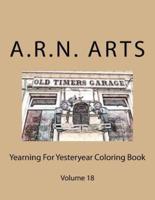 Yearning for Yesteryear Coloring Book