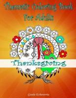 Thanksgiving Coloring Book For Adults