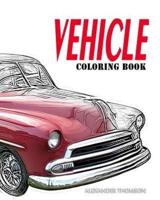 Vehicle Coloring Book